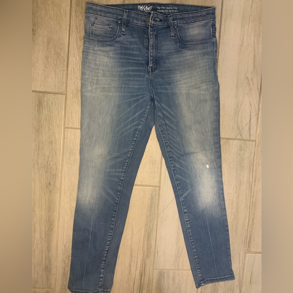 Mossimo Supply Co. Light Blue Skinny Jeans